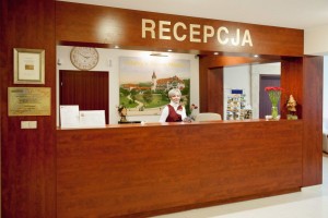 Kuren in Polen: Rezeption in der Klinika Mlodosci Medical SPA Bad Flinsberg Isergebirge